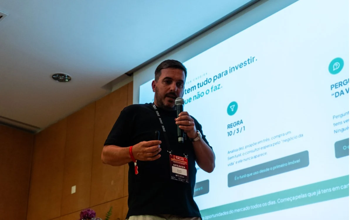 Ricardo Queirós a apresentar na Investor Talks